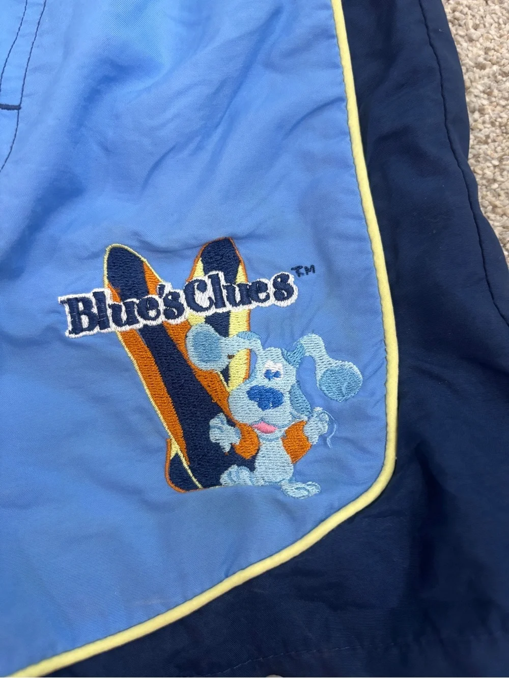 Vintage Blue’s Clue’s Baby Boy Toddler Boy 24 months Swim Trunks Swim Shorts